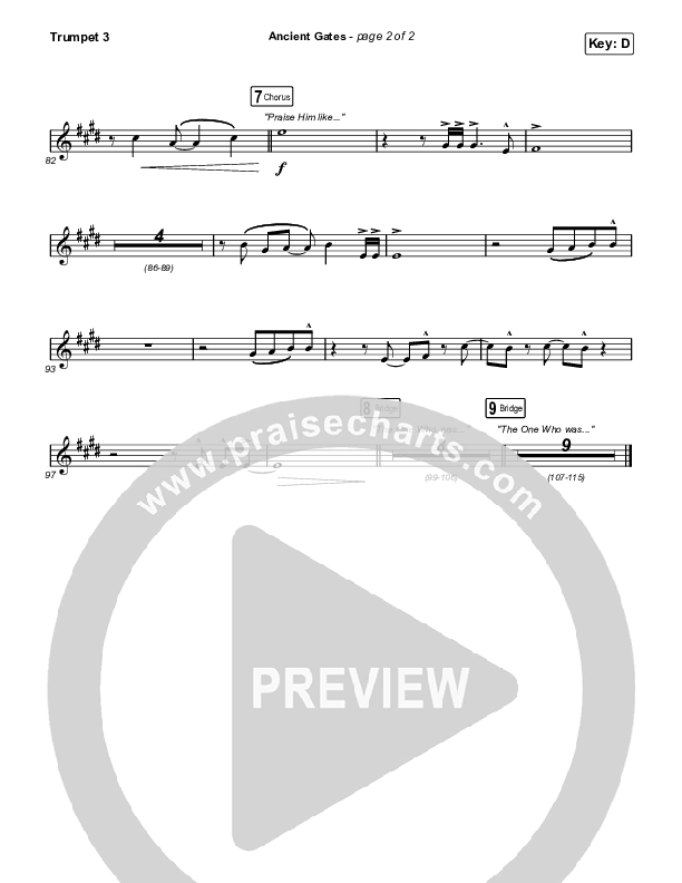 Ancient Gates Trumpet 3 (Brooke Ligertwood)