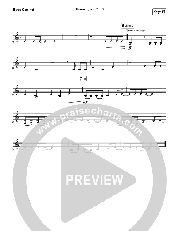 Banner Bass Clarinet (Brooke Ligertwood)