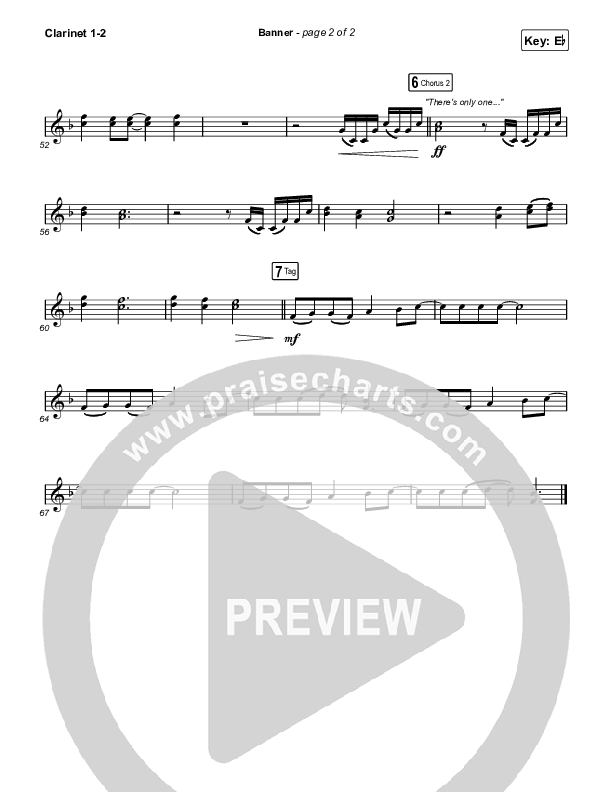 Banner Clarinet 1/2 (Brooke Ligertwood)