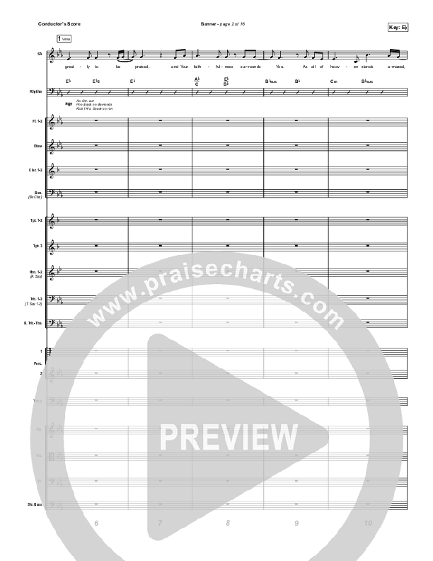 Banner Conductor's Score (Brooke Ligertwood)