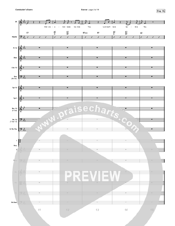 Banner Conductor's Score (Brooke Ligertwood)