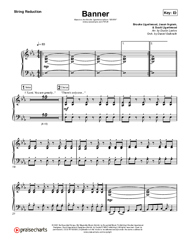 Banner String Reduction (Brooke Ligertwood)