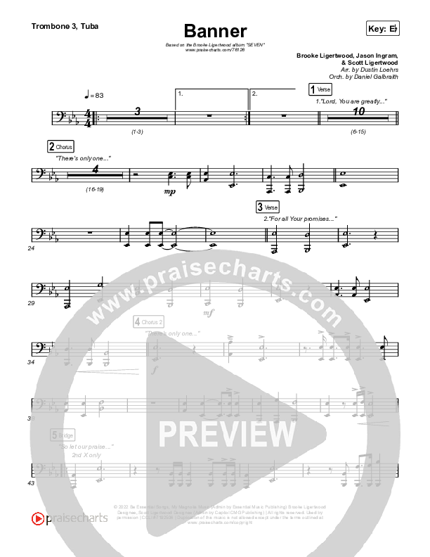 Banner Trombone 3/Tuba (Brooke Ligertwood)