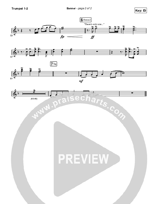 Banner Trumpet 1,2 (Brooke Ligertwood)