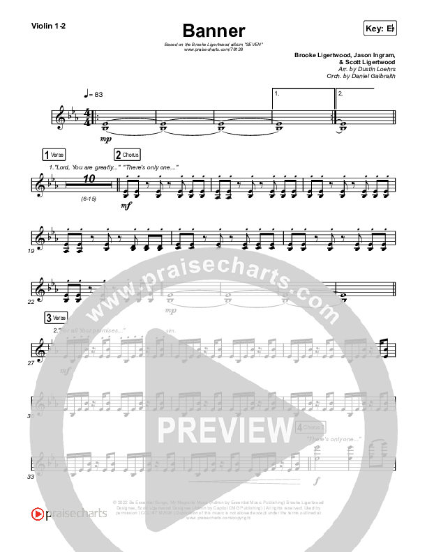 Banner String Pack (Brooke Ligertwood)