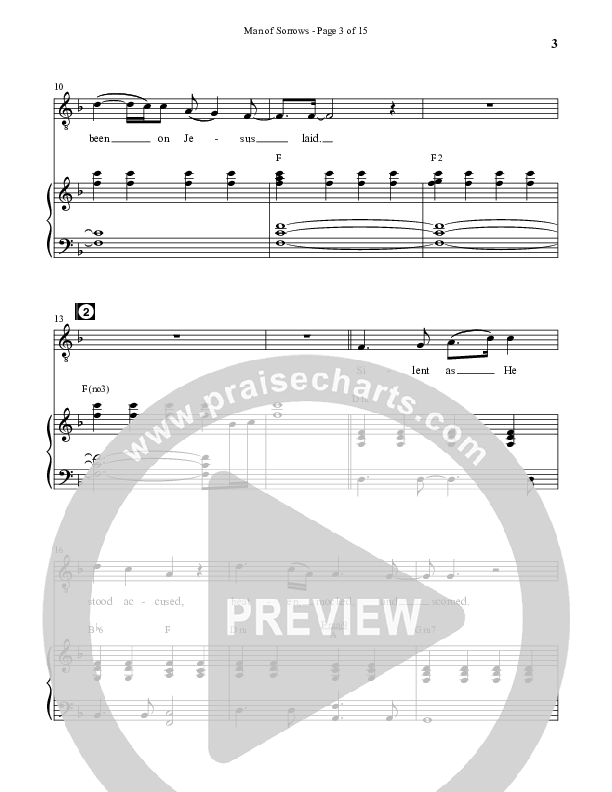 Man Of Sorrows (An Easter Moment) (Choral Anthem) Anthem (SATB/Piano) (Travis Cottrell / Arr. Mason Brown)