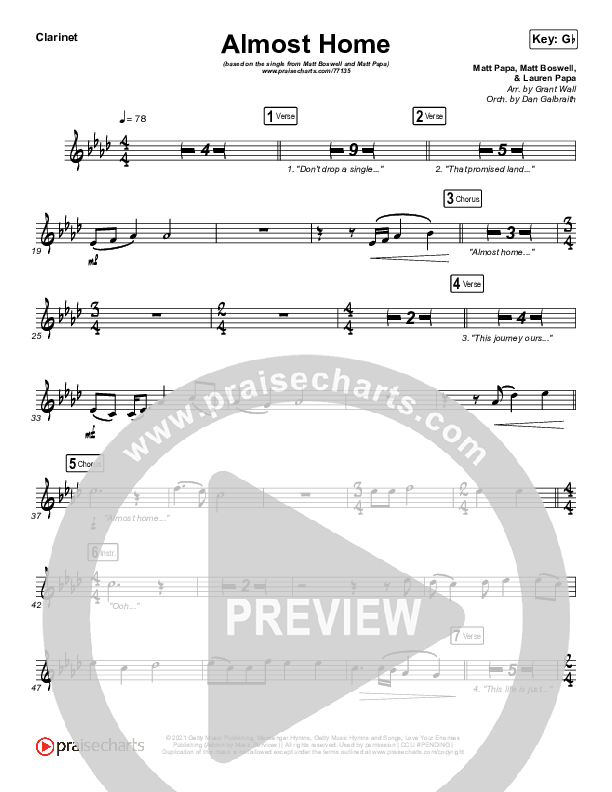 Almost Home Wind Pack (Matt Papa / Matt Boswell / Keith & Kristyn Getty / Shane & Shane)