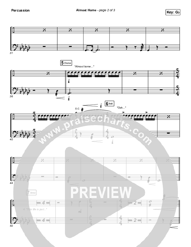 Almost Home Percussion (Matt Papa / Matt Boswell / Keith & Kristyn Getty / Shane & Shane)