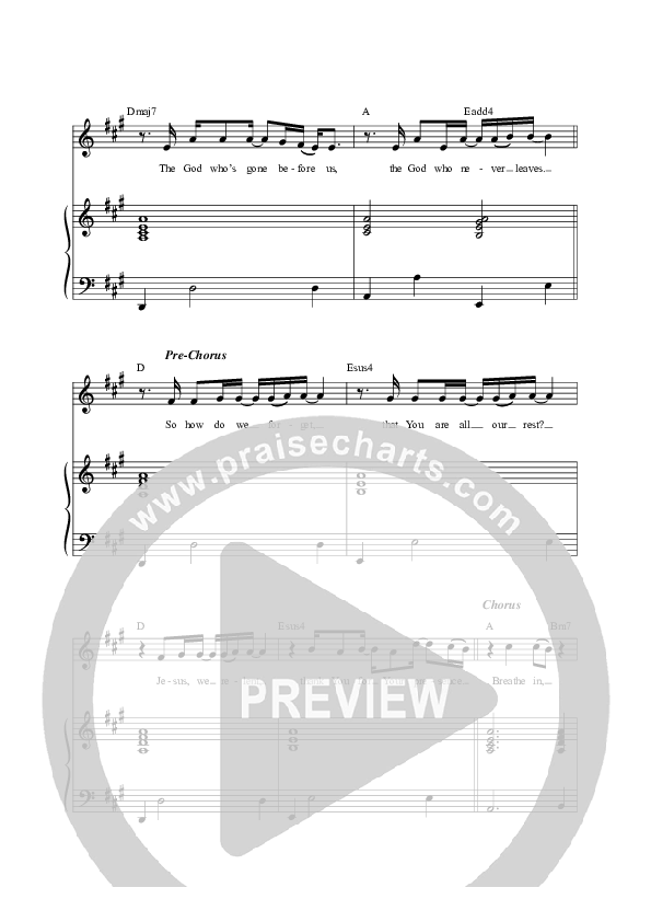 Breathe In Sing Out Piano/Vocal (Vineyard Worship)