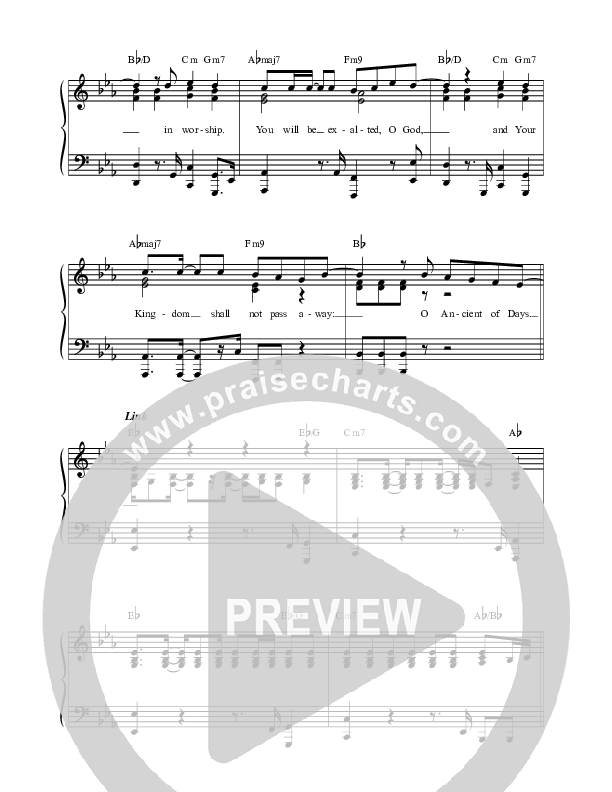 Ancient Of Days Choir Sheet (SAT) (REVERE)