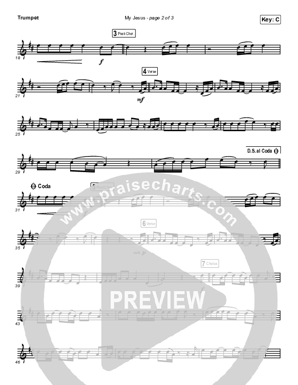 My Jesus (Instrument Solo) Trumpet Solo (Anne Wilson)