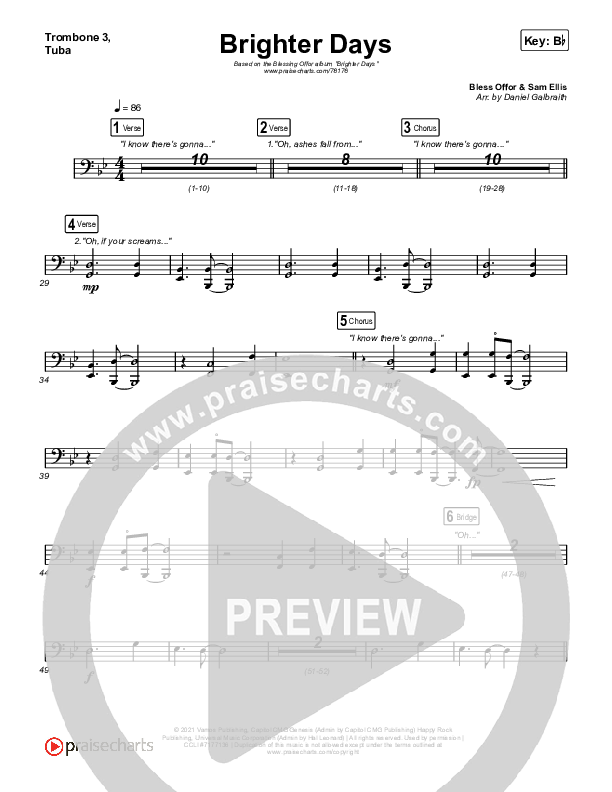 Brighter Days Trombone 3/Tuba (Blessing Offor)