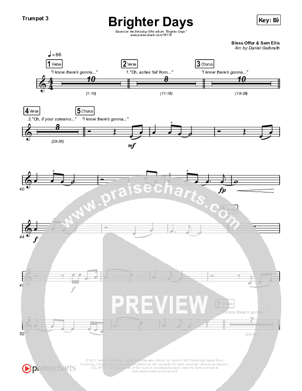 Brighter Days Trumpet 3 (Blessing Offor)