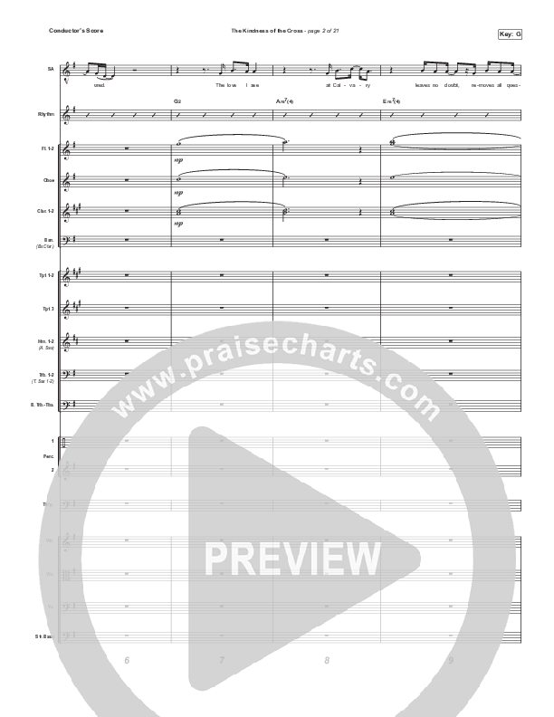 The Kindness Of The Cross Orchestration (Travis Cottrell)