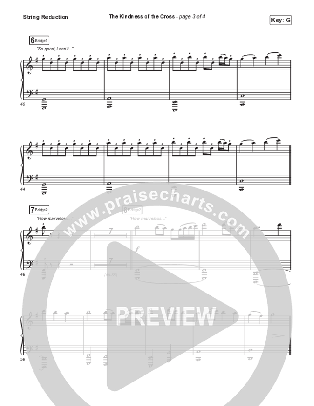 The Kindness Of The Cross String Reduction (Travis Cottrell)