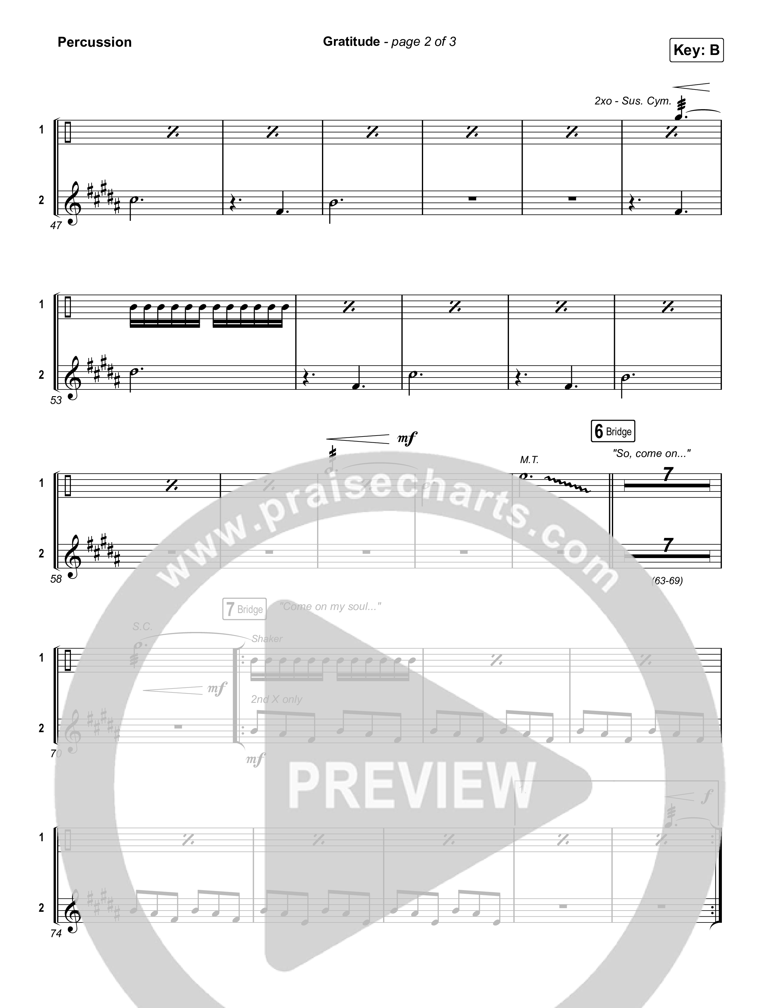 Gratitude Percussion (I Am They / Cheyenne Mitchell)