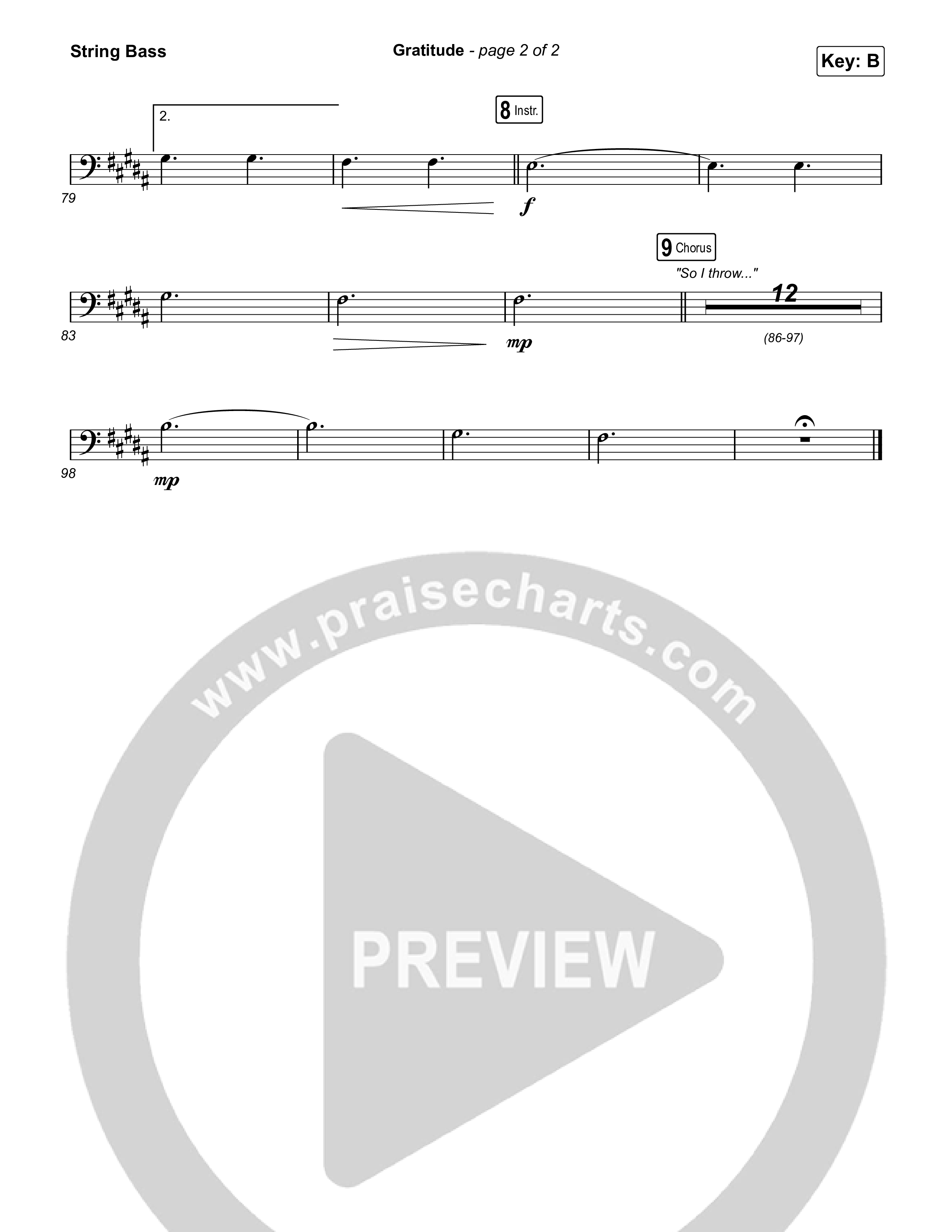 Gratitude String Bass (I Am They / Cheyenne Mitchell)