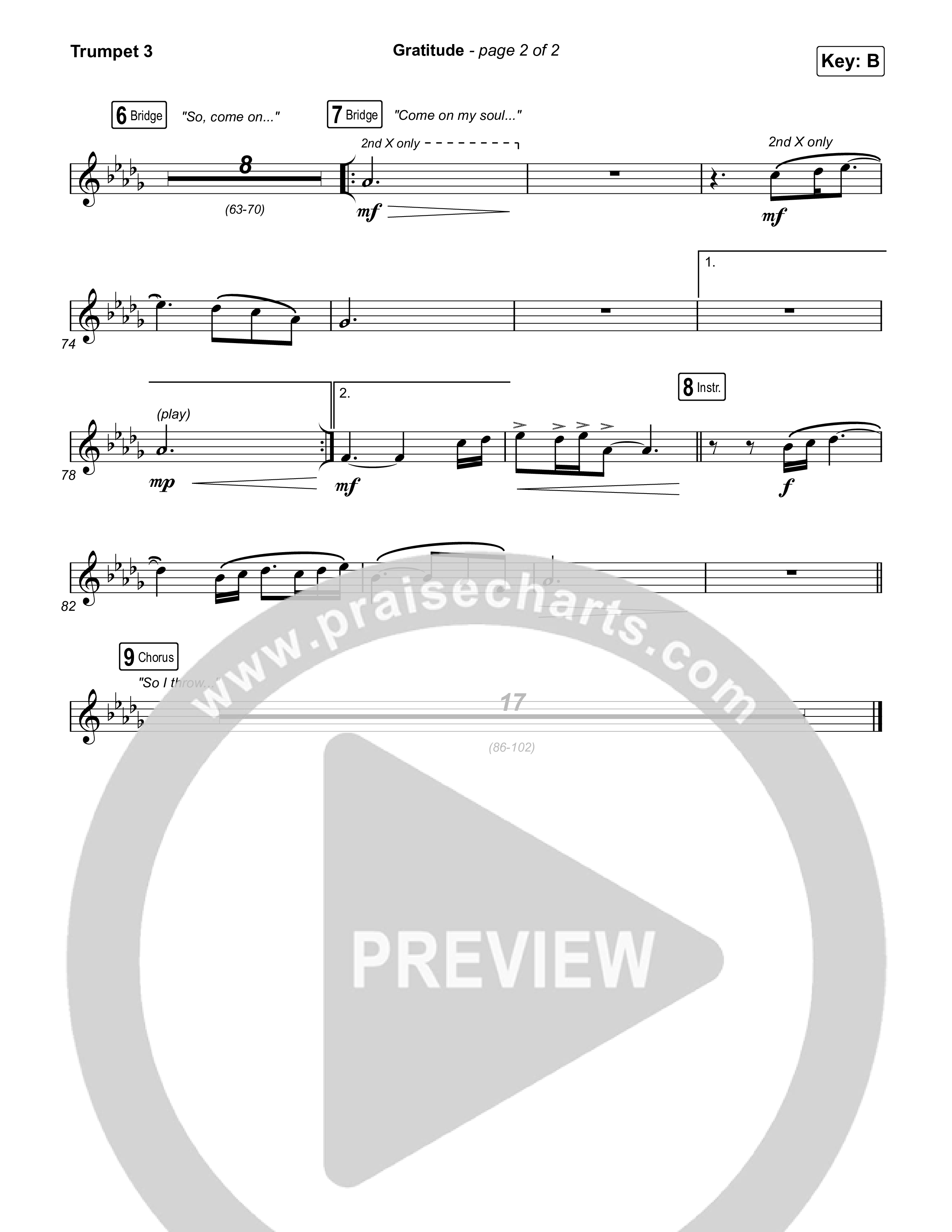 Gratitude Trumpet 3 (I Am They / Cheyenne Mitchell)