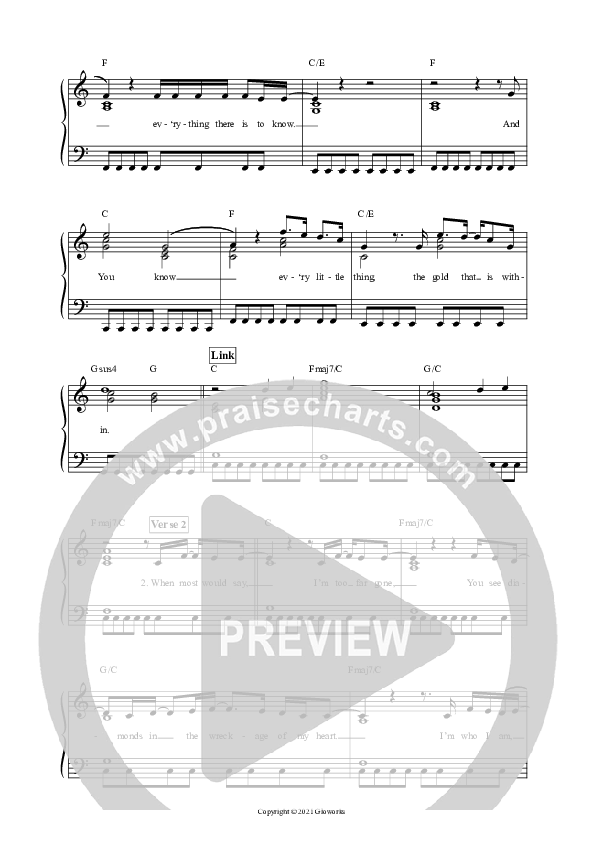 Everything There Is To Know Piano/Vocal (SAT) (Martin Smith)