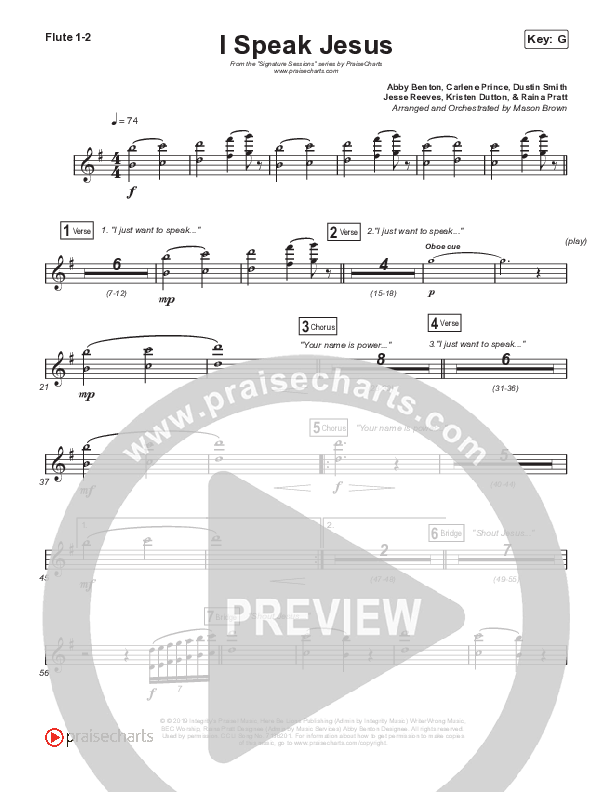 I Speak Jesus (Sing It Now SATB) Wind Pack (Shylo Sharity / Signature Sessions / Arr. Mason Brown)
