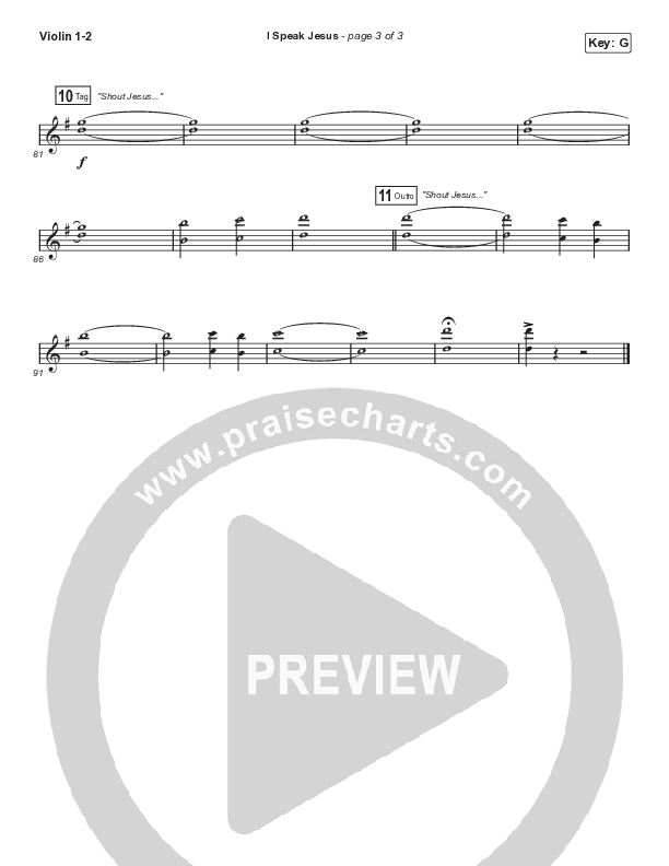 I Speak Jesus (Sing It Now SATB) String Pack (Shylo Sharity / Signature Sessions / Arr. Mason Brown)
