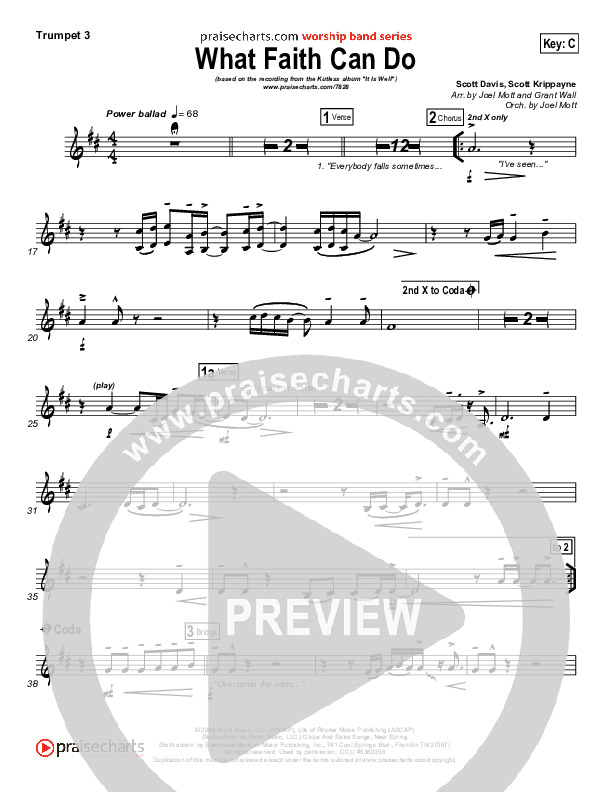 What Faith Can Do Trumpet 3 (Kutless)