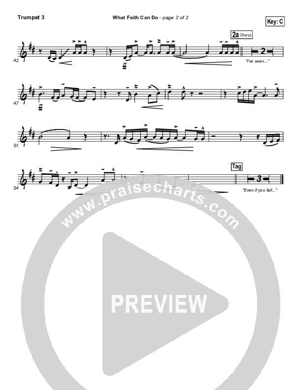 What Faith Can Do Trumpet 3 (Kutless)