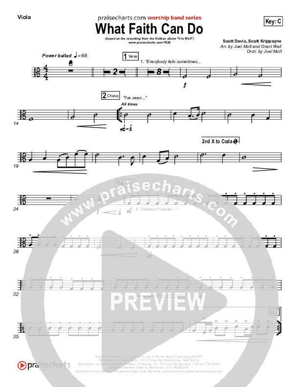 What Faith Can Do Viola (Kutless)