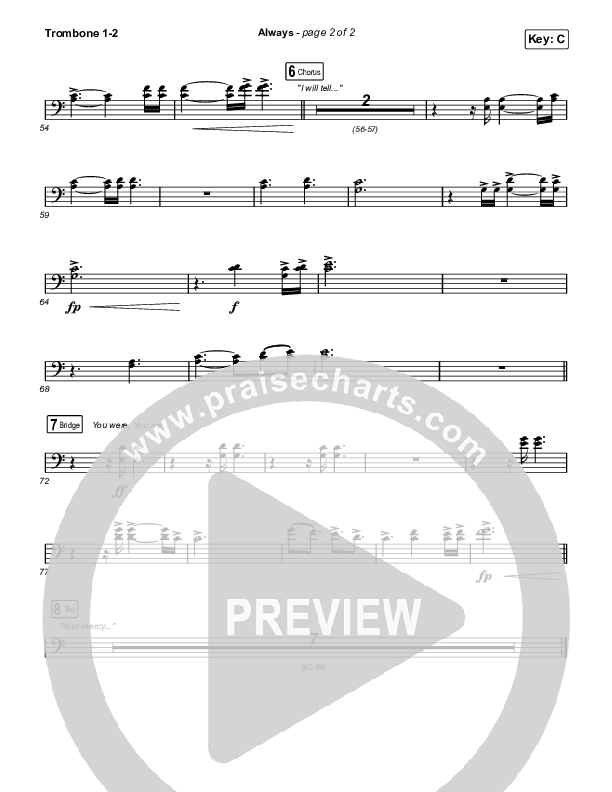 Always Trombone 1/2 (Chris Tomlin)