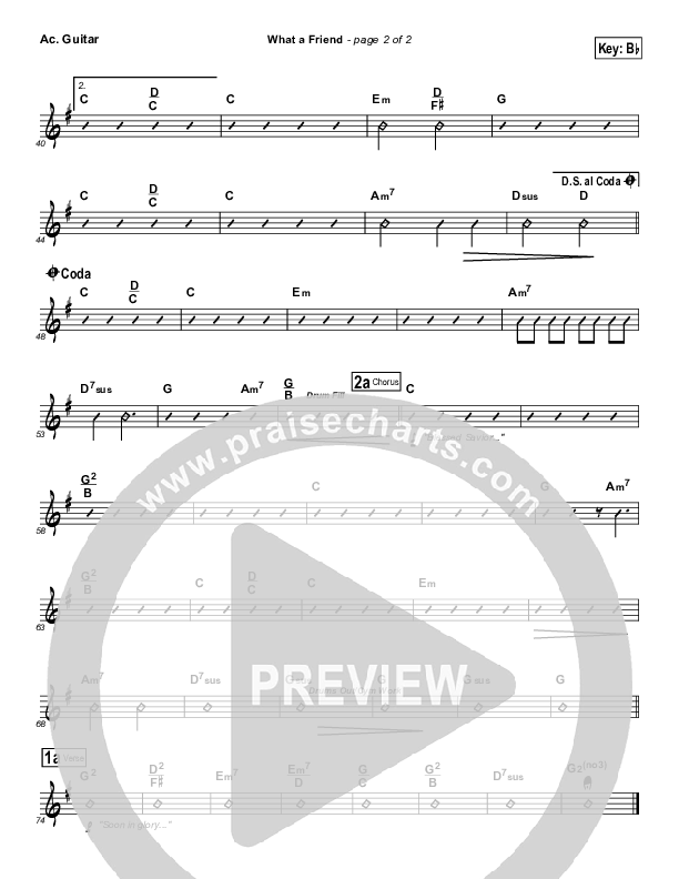 What A Friend Acoustic Guitar (Mary Kay Henderson / Brad Henderson)