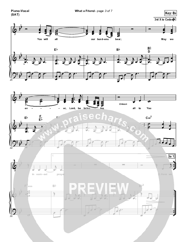 What A Friend Piano/Vocal (SAT) (Mary Kay Henderson / Brad Henderson)