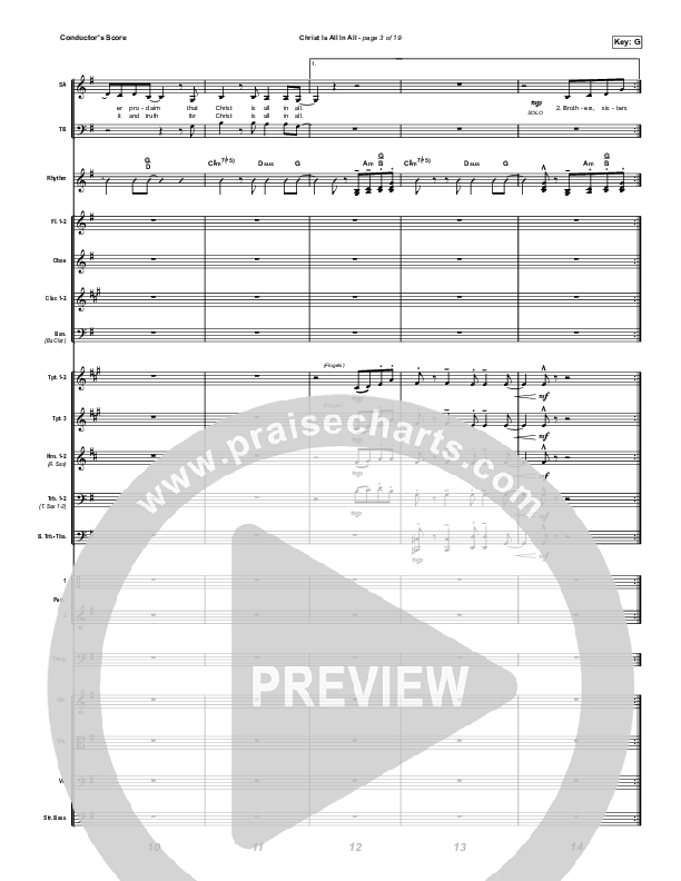 Christ Is All In All (Live) Orchestration (Keith & Kristyn Getty)