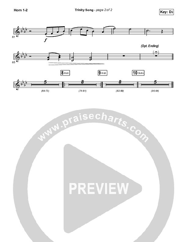 Trinity Song Brass Pack (The Worship Initiative)