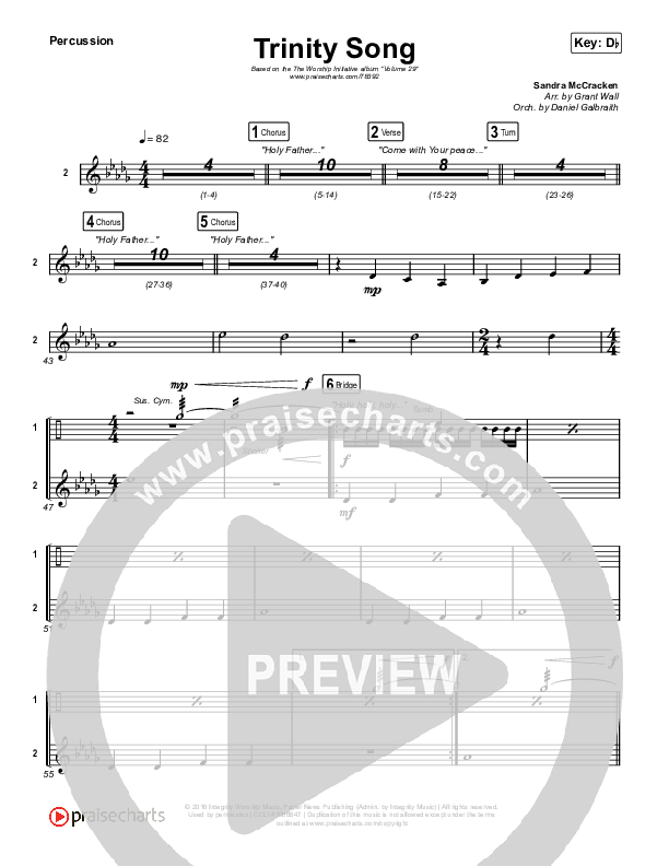 Trinity Song Percussion (The Worship Initiative)