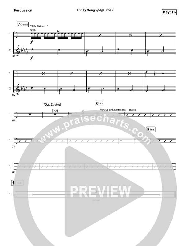 Trinity Song Percussion (The Worship Initiative)