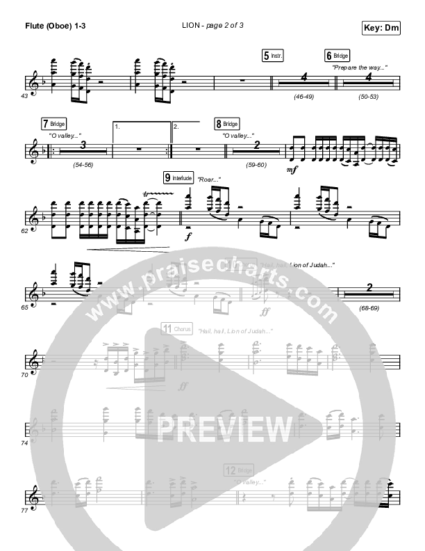 LION (Choral Anthem SATB) Wind Pack (Elevation Worship / Arr. Mason Brown)
