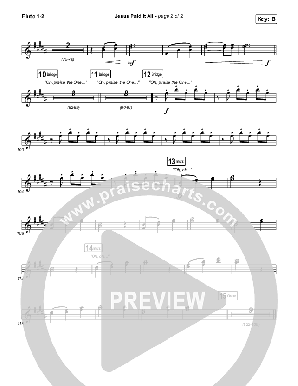 Jesus Paid It All Wind Pack (Austin Stone Worship)