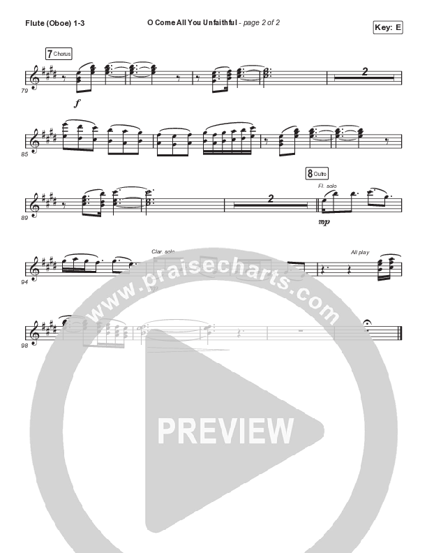 O Come All You Unfaithful (Worship Choir SAB) Wind Pack (Sovereign Grace / Arr. Luke Gambill)