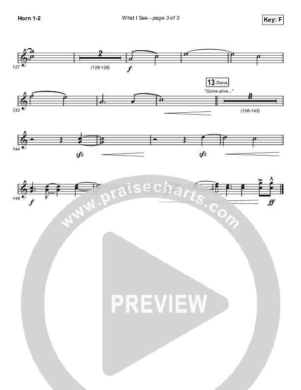 What I See (Worship Choir SAB) Brass Pack (Elevation Worship / Chris Brown / Arr. Mason Brown)