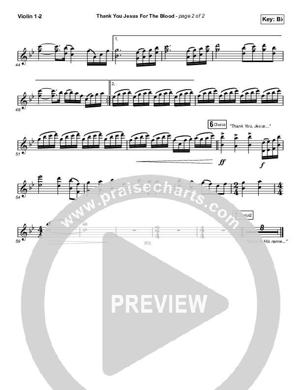 Thank You Jesus For The Blood (Sing It Now SATB) String Pack (Charity Gayle / Arr. Erik Foster)