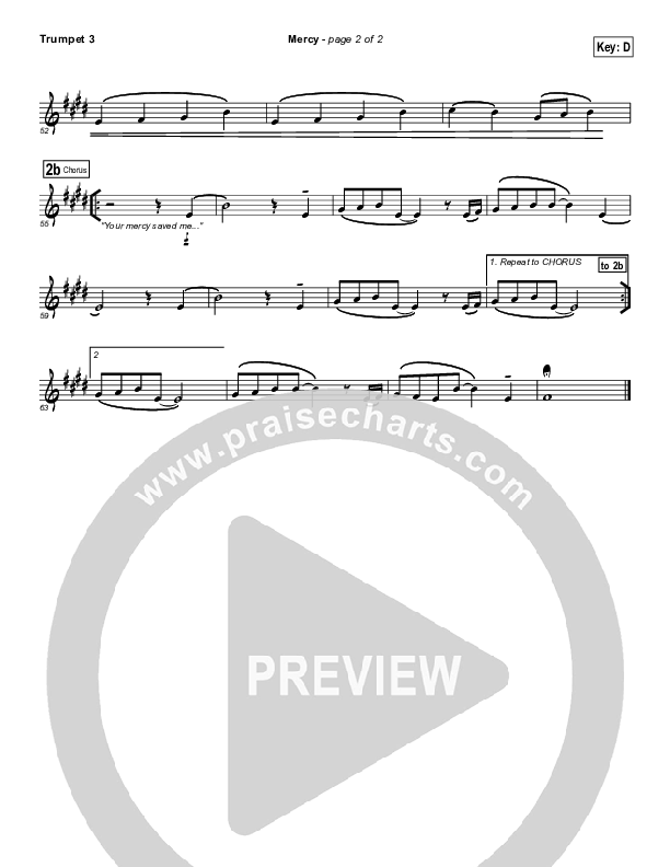 Mercy Trumpet 3 (Casting Crowns)