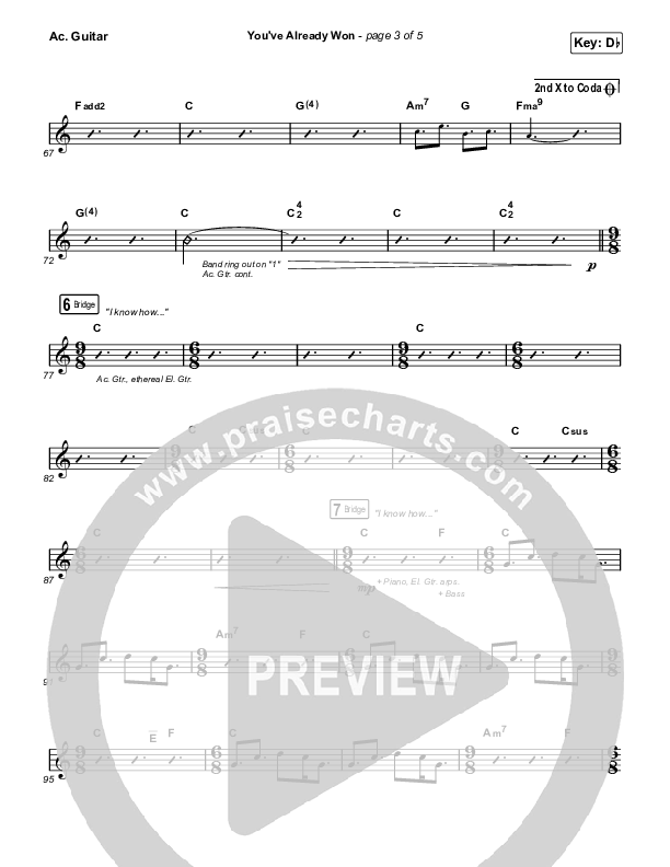 You've Already Won (YouTube) Acoustic Guitar (Shane & Shane)