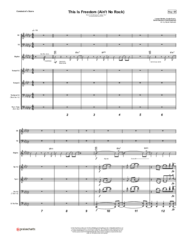 This Is Freedom (Ain't No Rock) (Live) Light Orchestration (The Belonging Co / Natalie Grant)