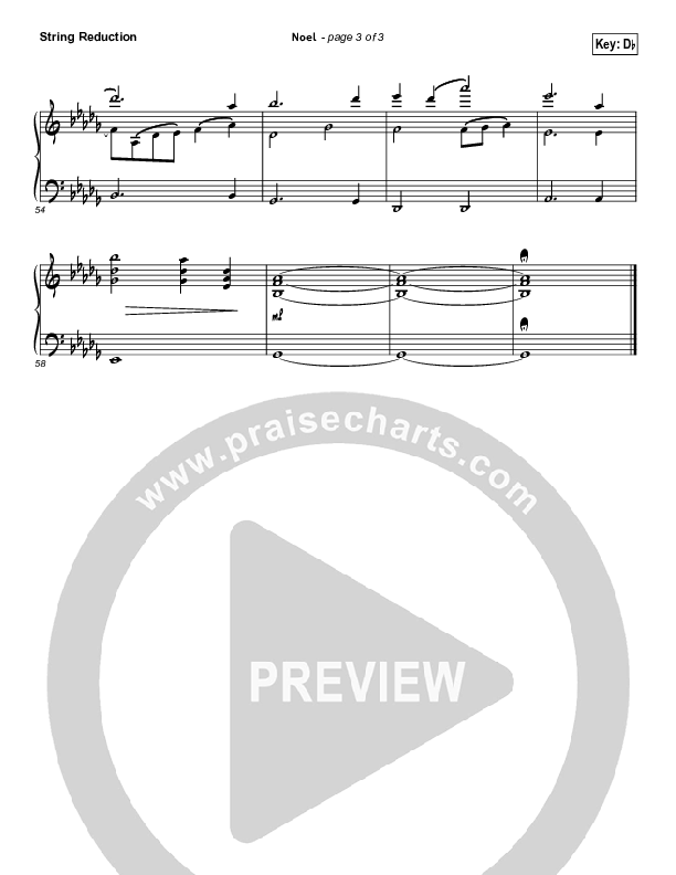 Noel (Worship Choir SAB) String Reduction (Lauren Daigle / Arr. Mason Brown)