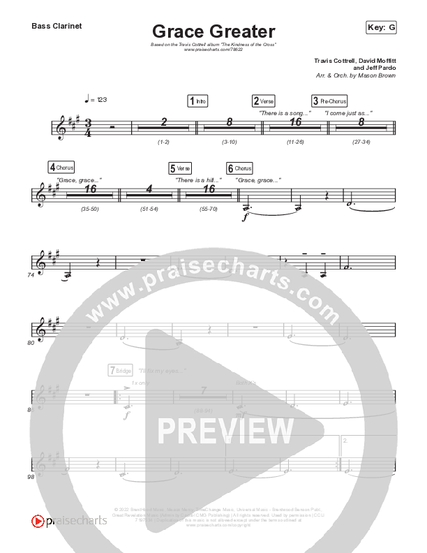 Grace Greater Bass Clarinet (Travis Cottrell)