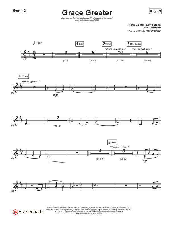 Grace Greater French Horn 1/2 (Travis Cottrell)