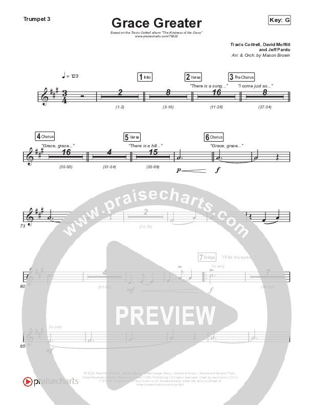 Grace Greater Trumpet 3 (Travis Cottrell)