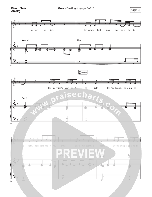 Gonna Be Alright Piano/Vocal Pack (Ryan Ellis)