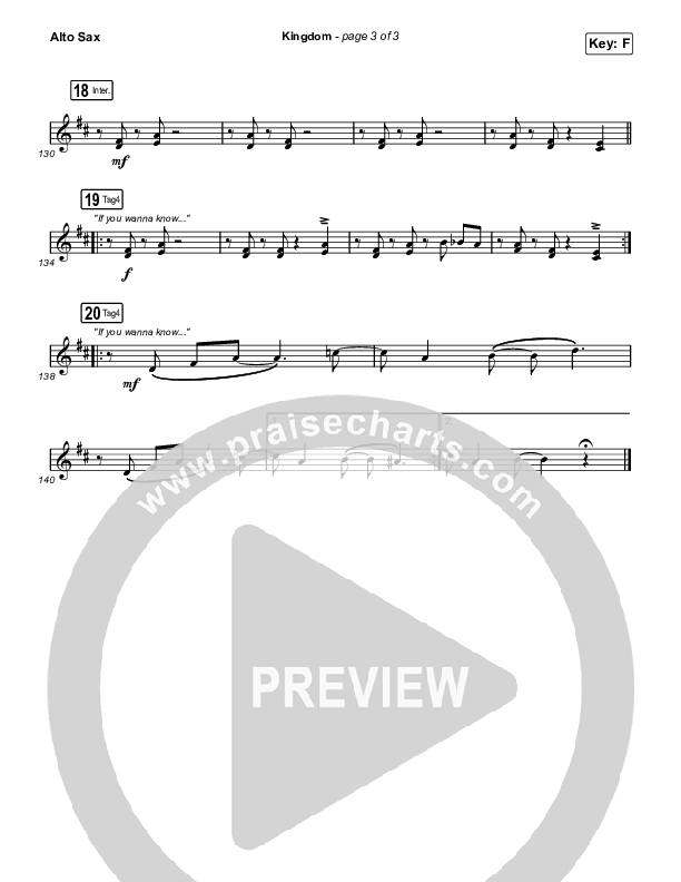 Kingdom Sax Pack (Maverick City Music / Kirk Franklin / Naomi Raine / Chandler Moore)