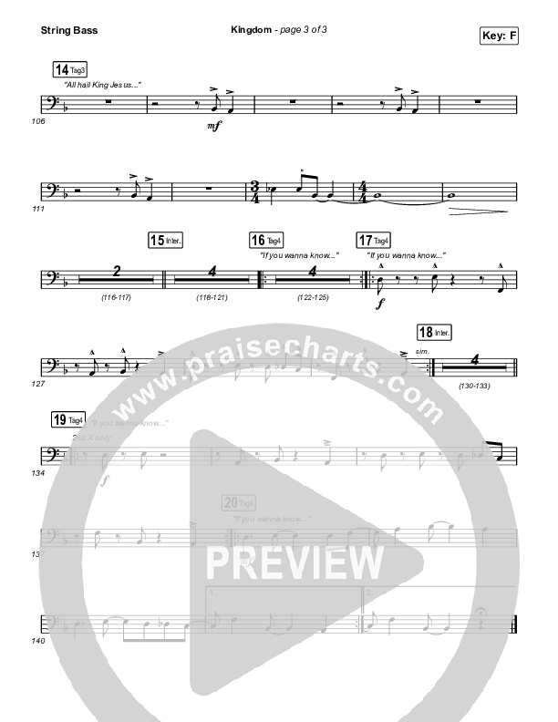 Kingdom Double Bass (Maverick City Music / Kirk Franklin / Naomi Raine / Chandler Moore)